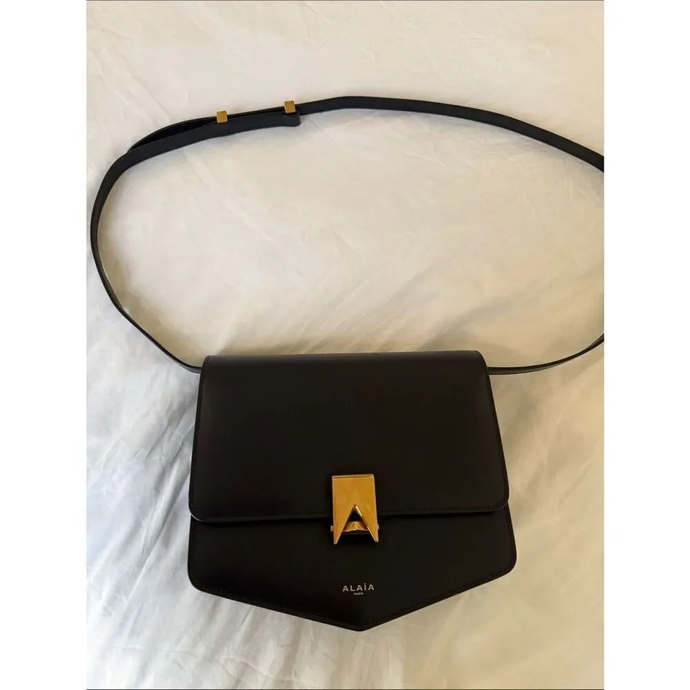 Alaïa Le Papa Small leather crossbody bag